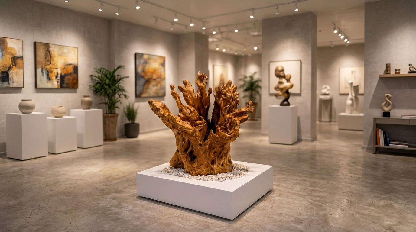 Wood carving